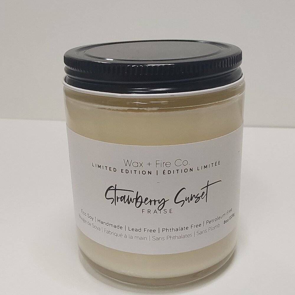 Wax and Fire Co. Candle,  Brand NEW Handmade